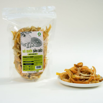 VỎ BƯỞI SẤY DẺO - BÁNH MỨT THÀNH LONG - TÚI 200G - VIỆT NAM