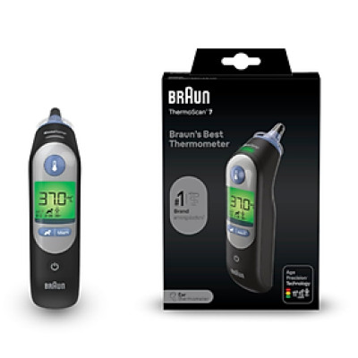 Nhiệt Kế Điện Tử Đo Tai B_raun ThermoScan 7+ Connect Digital | IRT 6575
