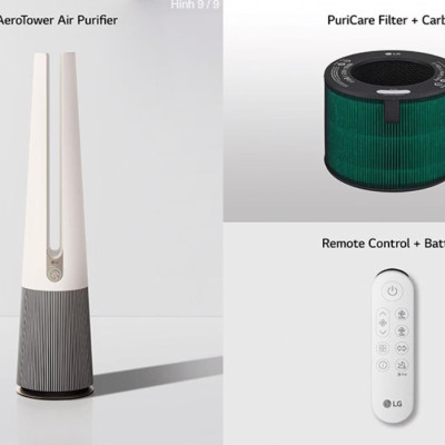 REMOTE ĐIỀU KHIỂN MÁY LỌC KHÔNG KHÍ LG PURICARE AERO TOWER – HÀNG CHÍNH HÃNG