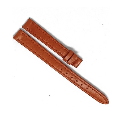 Dây đồng hồ da bò nhiều size màu cam HJ8106-20-34 
