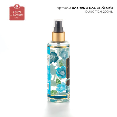 Xịt thơm dưỡng ẩm cơ thể (Body mist) Tesori d