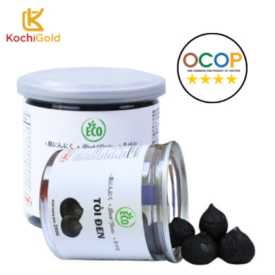 Tỏi đen Eco cô đơn bóc vỏ Hộp 250g