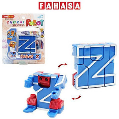 Đồ Chơi Lắp Ráp Biến Hình Robot Chữ Cái Z - Cresta DK81251