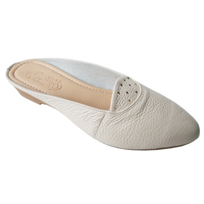 Dép Sục Nữ Da Bò Thật BIGGBEN Cao 3 phân SBN53