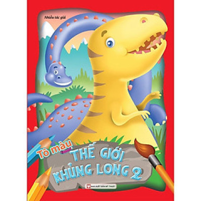 Sách - Tô Màu Thế Giới Khủng Long 2 - Tân Việt Books