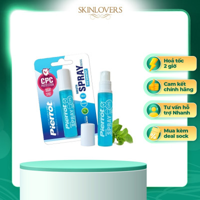[ Mua 2 tặng 1 ] Xịt thơm miệng, diệt khuẩn PIERROT MOUTH SPRAY 10ml