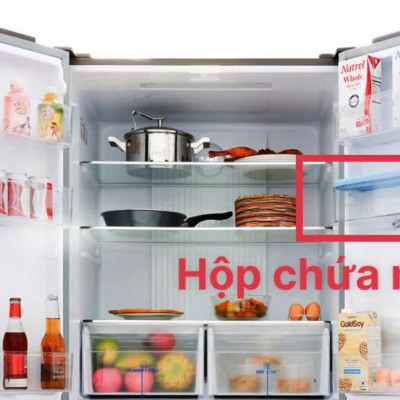 HỘP CHỨA NƯỚC TỦ LẠNH AQUA SIDE BY SIDE – HÀNG CHÍNH HÃNG