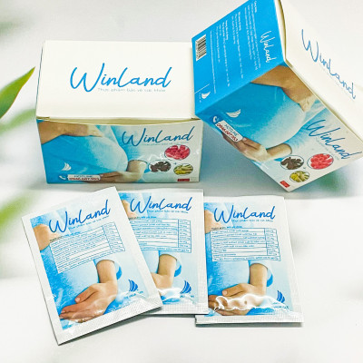 BỘT UỐNG WINLAND HỘP 10 - 14 GÓI GIÚP THAI KỲ KHỎE MẠNH, AN THAI, GIẢM TÁO BÓN