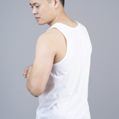 Combo 2 áo ba lỗ nam, áo 3 lỗ nam, sợi cotton mềm mịn, thấm hút mồ hôi tốt, thoáng mát, mặc thoải mái JAMANO