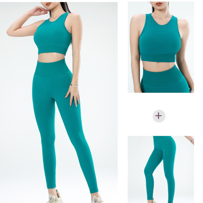 Đồ Tập Yoga Gym Nữ Dệt Kim Có Đệm Chống Sốc Ngực