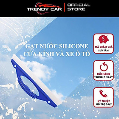 GẠT NƯỚC MƯA LƯỠI CAO SU CẦM TAY DÀI 30CM SIÊU SẠCH CHO NHÀ CỬA VÀ Ô TÔ