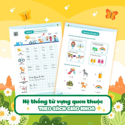 Sách - Luyện Viết Chữ Đẹp Từ Vựng Tiếng Anh - Theo Chương Trình Sách Giáo Khoa Lớp 2 - Megabook