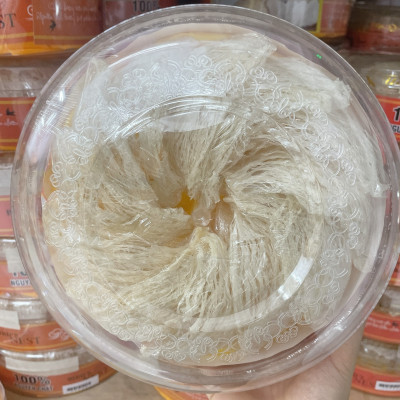 Tổ yến rút lông xương hộp 100gr - Tổ yến nguyên chất Đỗ Thị Toán - Bổ phế trừ ho - Tăng cường miễn dịch - Tặng túi giấy, táo đỏ, đường phèn