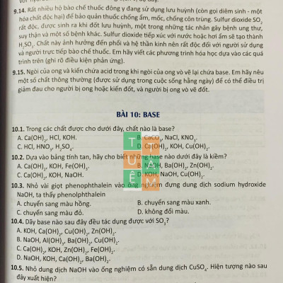 Sách - Bài tập cơ bản và nâng cao Khoa học tự nhiên 8