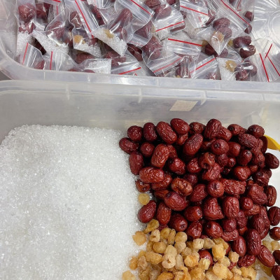 Yến Khánh Hòa - Yến viên BaBy 10 gói chia sẵn Long Nhãn Táo Đỏ - Đệ Nhất Yến Đảo - Đẹp Da - Chống Lão Hóa - Bồi Bổ Sức Khỏe - Cải Thiện Giấc Ngủ - Tốt Cho Trẻ Em - Người Lớn Tuổi