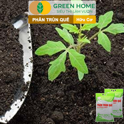 Phân Trùn Quế Greenhome, Lavamix, Bao 2kg, Nguyên Chất, Bổ Sung Dinh Dưỡng, Cải Tạo Đất, Hữu Cơ Tiện Lợi, Bón Rau, Hoa