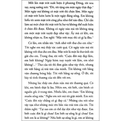 Tôi ươm ánh mặt trời