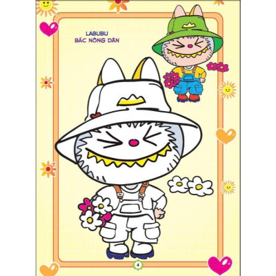 Sách - Bé Tô Màu Labubu - Giấc Mơ Kì Diệu - Hồng Ân