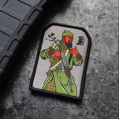 Patch_miếng dán velcro vải Tam Quốc_chiến thuật