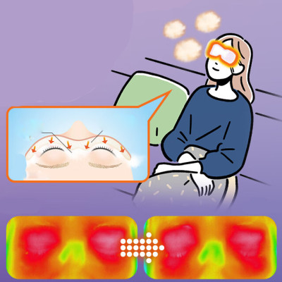 Hộp 12 miếng mặt nạ xông hơi thư giãn mắt Kao MegRhythm Nhật Bản