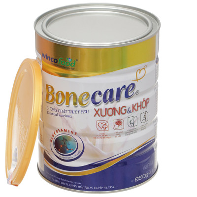 Sữa bột Bonecare dưỡng chất cho xương và khớp dành cho người từ 30 tuổi trở lên phòng ngừa đau xương khớp, viêm khớp, đặc biệt là người bệnh xương và khớp