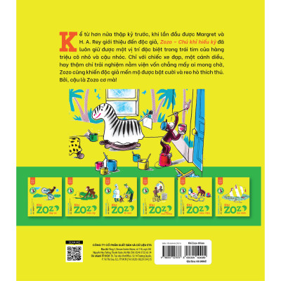 Bộ sách Khỉ Zozo