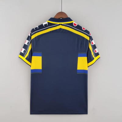 Áo Bóng Đá Retro Parma 1999 - Sân Khách bản cao cấp vải Cotton Polyester