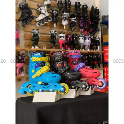 [ Tặng Bảo Hộ Tay Chân] Giầy Trượt Patin Flying Eagle NT2 Dành Cho Trẻ Em