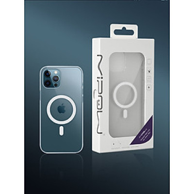 Ốp Lưng Mag safe Trong Suốt MIPOW TEMPERED GLASS Dành Cho iPhone 13 Mini, Iphone 13/ 13 Pro, 13 Pro Max - Hàng Chính Hãng