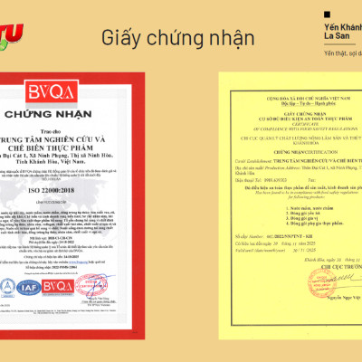 [COMBO 3 HŨ ] Yến Khánh Hòa La San Đường Phèn