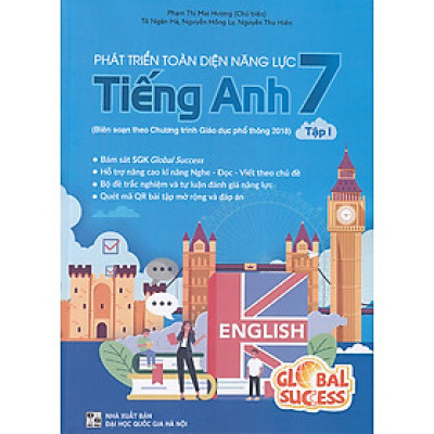 Sách - Phát triển toàn diện năng lực Tiếng Anh 7 tập 1 (Biên soạn theo chương trình GDPT 2018)
