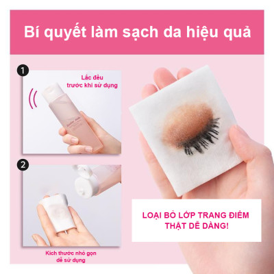 Nước Tẩy Trang Nhanh Dành Cho Vùng Mắt Kissme Heroine Make Speedy Point Makeup Remover 120 mL