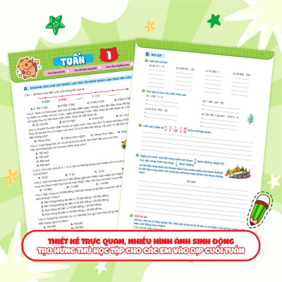 Phiếu Bài Tập Cuối Tuần Toán Lớp 5