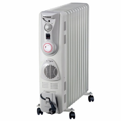 Sưởi dầu 11 thanh Tiross TS920, có hẹn giờ - Hàng chính hãng