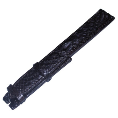 HT8307-08-09 - Dây đồng hồ Huy Hoàng da trăn size 12, 14 màu da nguyên thủy, đen, nâu