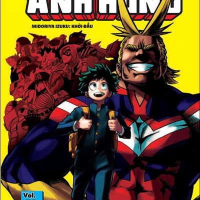 Sách - My Hero Academia - Học Viện Siêu Anh Hùng - Tập 1 - Midoriya Izuku - Khởi Đầu (Tái Bản 2025)