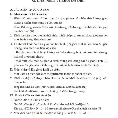 RÈN LUYỆN TƯ DUY GIẢI TOÁN HÌNH HỌC 12_KV