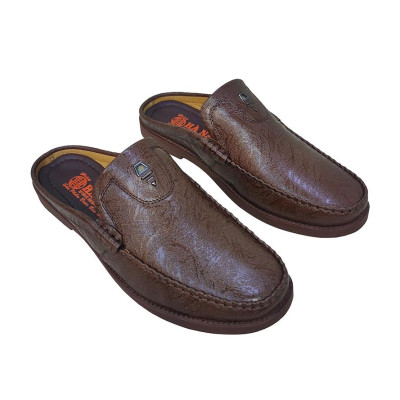 Dép Bít Mũi Nam HÀ NAM Da Bò Thật Cao Cấp GSB20131