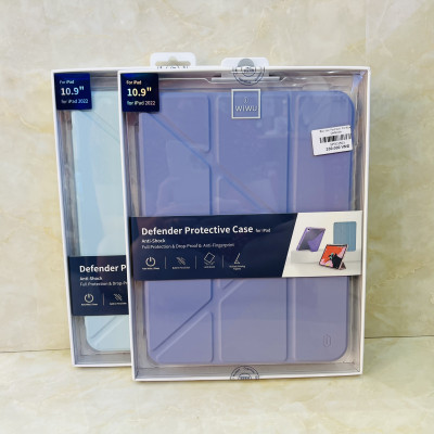 Bao da dành cho iPad Gen 10 10.9 Wiwu Defender- Hàng chính hãng