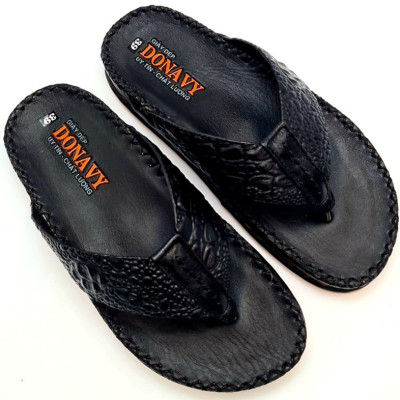 DÉP XỎ NGÓN NAM DA BÒ, QUAI DẬP VÂN NỔI THỊNH HÀNH - ĐẾ CÓ CHIẾC LÁ NỔI BẬT