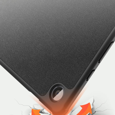 Bao da cho SamSung Galaxy Tab A9 2023 X110/X115 chính hãng Dux Ducis Domo viền mềm chống sốc - Hàng chính hãng