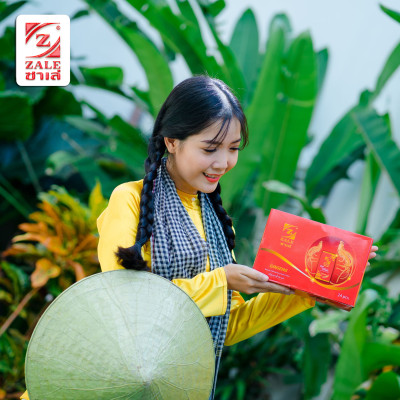 1 Hộp Kem Dưỡng Trắng Da Z ZALE ĐỎ NHÂN SÂM 6g Tẩy Nám Tàn Nhang Che Khuyết Điểm - HỘP 24 HỦ