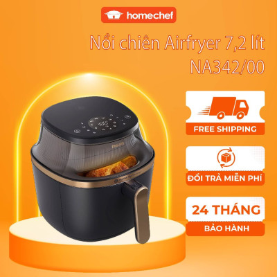 Nồi Chiên Không Dầu Philips NA342 – Dung Tích 7.2L | Hàng Chính Hãng