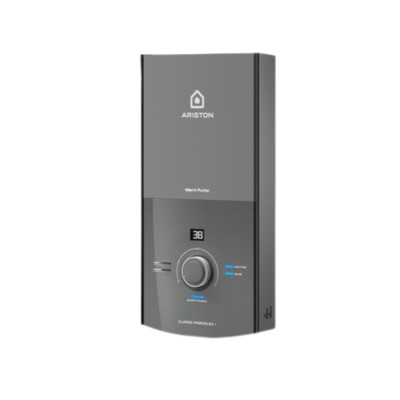 Bình nóng lạnh trực tiếp Ariston 4500W AURES PREMIUM+ 4.5P CÓ BƠM TRỢ LỰC - Hàng chính hãng