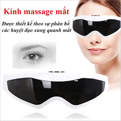 Kính Massage Thư Giãn Cho Mắt 9 Chế Độ Rung – Giảm Mỏi Mắt, Quầng Thâm, Hỗ Trợ Ngủ Ngon