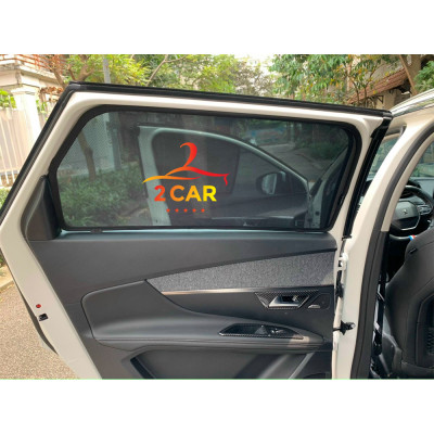 Rèm Che Nắng  Mazda CX5 2018-2022 loại 2 Rèm Chắn Nắng Nam Châm Cho Xe ô tô, Bộ 4 Tấm, có nam châm