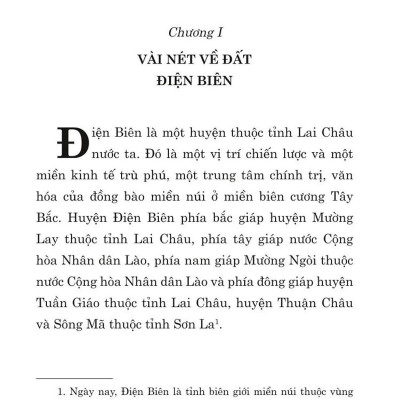 Điện Biên Phủ Trong Lịch Sử - Thuở Ban Đầu Đến Năm 1964