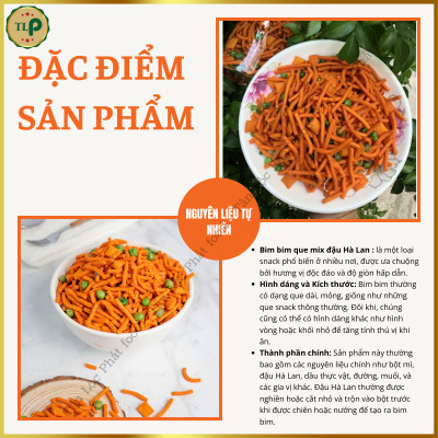 BIM BIM QUE TĂM ĐẬU HÀ LAN TÂN LỘC PHÁT - HỘP 400G