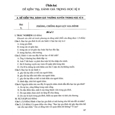 Sách - Đề Kiểm Tra, Đánh Giá Giáo Dục Công Dân 8 (Dùng Kèm SGK Kết Nối Tri Thức Với Cuộc Sống) (BT)