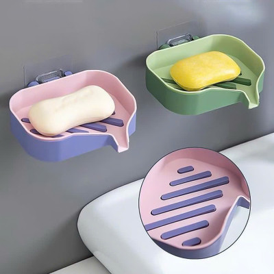 Giá Đỡ Xà Phòng Mút Rửa Chén Hai Tầng Gắn Tường Không Đục Lỗ, Sáng Tạo Cho Nhà Tắm - HÀNG CHÍNH HÃNG MINIIN